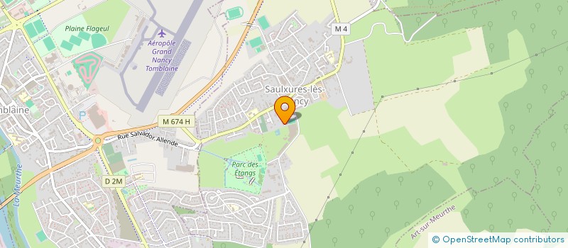 localisation de l'entreprise MONSIEUR ABDELKARIM BAQQAS  SAULXURES-LES-NANCY