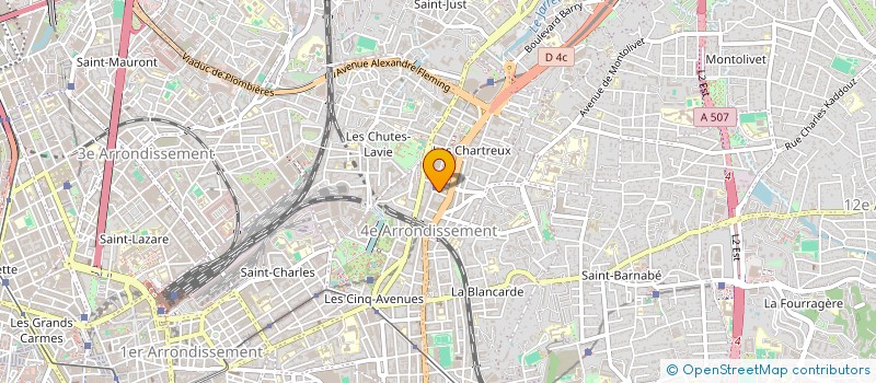 localisation de l'entreprise MONSIEUR ABDELKARIM BEGHIAH à MARSEILLE