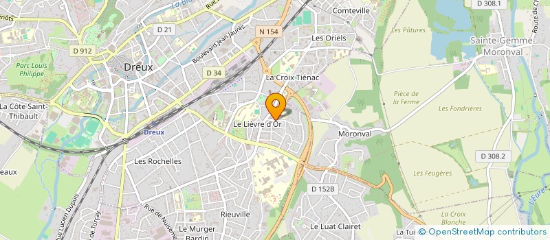 localisation de l'entreprise MONSIEUR ABDELKARIM BEL HADJ à DREUX