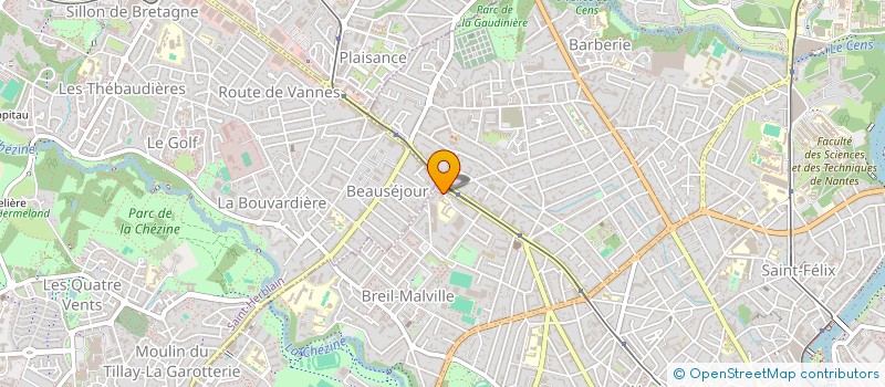 localisation de l'entreprise MONSIEUR ABDELKARIM BEN HASSEN à NANTES