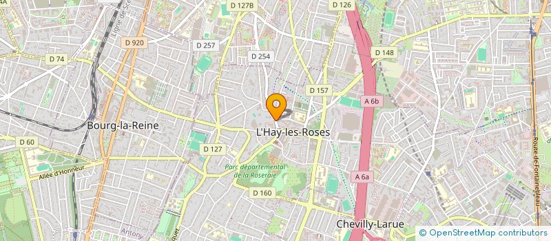 localisation de l'entreprise MONSIEUR ABDELKARIM BEN MILED  L'HAY-LES-ROSES