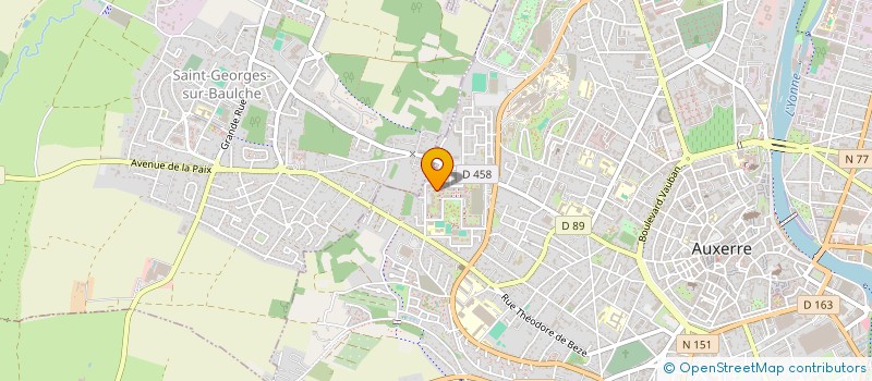 localisation de l'entreprise MONSIEUR ABDELKARIM BEN YAAGOUB à AUXERRE