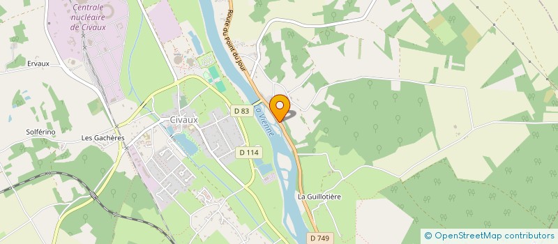 localisation de l'entreprise MONSIEUR ABDELKARIM BENBOUBAKER  CIVAUX