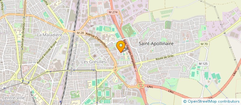 localisation de l'entreprise MONSIEUR ABDELKARIM BENRAHO  DIJON