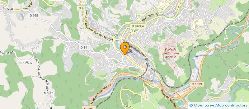 localisation de l'entreprise MONSIEUR ABDELKARIM BOUCHEIKH  TULLE