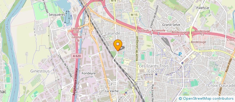 localisation de l'entreprise MONSIEUR ABDELKARIM BOUDANI  TOULOUSE