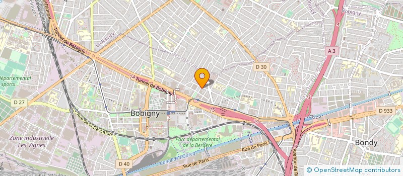 localisation de l'entreprise MONSIEUR ABDELKARIM BOUFADENE  BOBIGNY