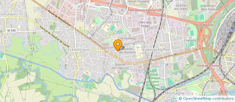 localisation de l'entreprise MONSIEUR ABDELKARIM BOUHOU à STRASBOURG