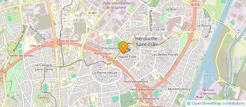 localisation de l'entreprise MONSIEUR ABDELKARIM BOUNEDJAR à HEROUVILLE-SAINT-CLAIR