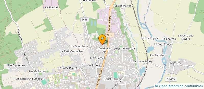 localisation de l'entreprise MONSIEUR ABDELKARIM CHEBBI  SAINT-OUEN