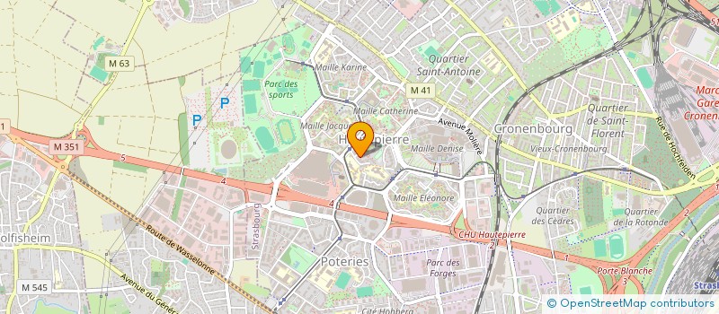 localisation de l'entreprise MONSIEUR ABDELKARIM CHEMLALLI à STRASBOURG