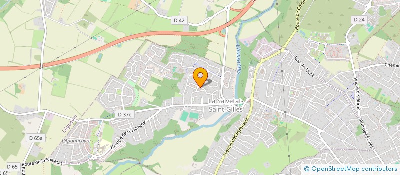 localisation de l'entreprise MONSIEUR ABDELKARIM CHOUACH  LA SALVETAT-SAINT-GILLES