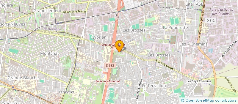 localisation de l'entreprise MONSIEUR ABDELKARIM DERBAL  BRON