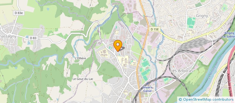 localisation de l'entreprise MONSIEUR ABDELKARIM DERKAOUI à GIVORS