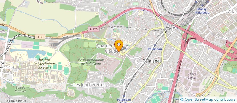 localisation de l'entreprise MONSIEUR ABDELKARIM DHIFALLAH à PALAISEAU
