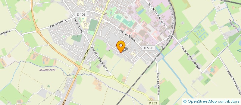 localisation de l'entreprise MONSIEUR ABDELKARIM EL BOUKILI  HAZEBROUCK