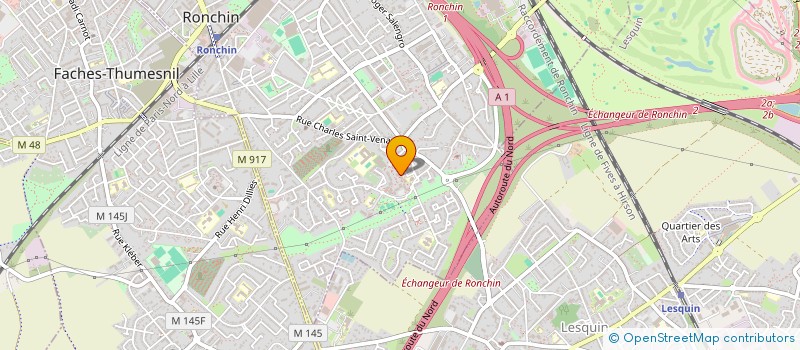 localisation de l'entreprise MONSIEUR ABDELKARIM EL MAHI  RONCHIN