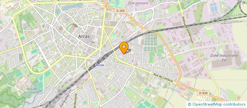 localisation de l'entreprise MONSIEUR ABDELKARIM EL MALAHI à ARRAS
