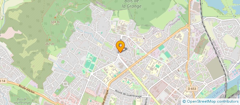 localisation de l'entreprise MONSIEUR ABDELKARIM FRUTOS  FAMECK