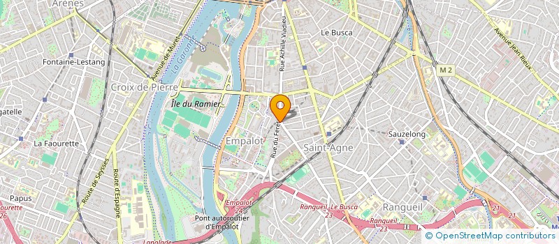 localisation de l'entreprise MONSIEUR ABDELKARIM GUENNOUNA à TOULOUSE