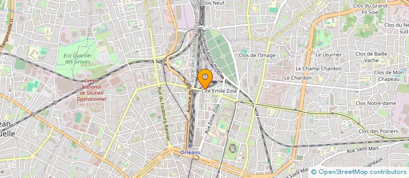 localisation de l'entreprise MONSIEUR ABDELKARIM HADJAZ à ORLEANS