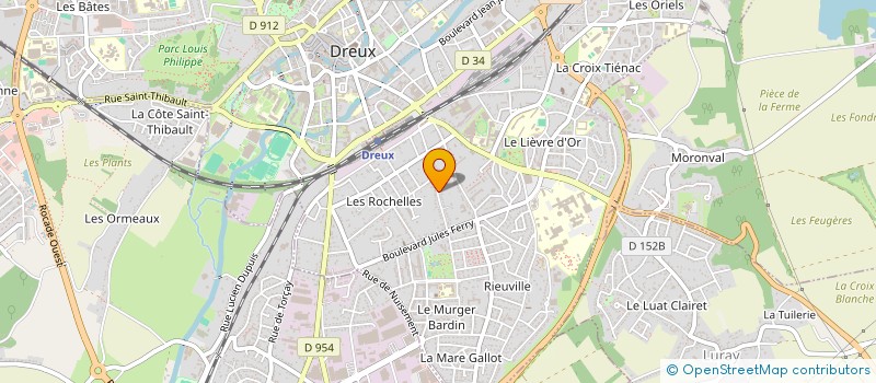 localisation de l'entreprise MONSIEUR ABDELKARIM HADOUCH à DREUX