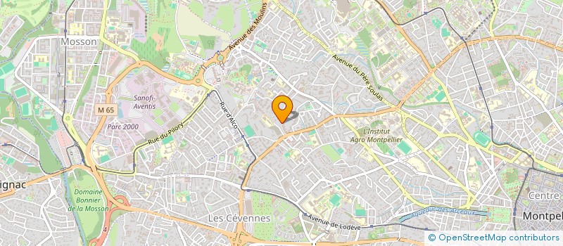 localisation de l'entreprise MONSIEUR ABDELKARIM HAFIDI à MONTPELLIER