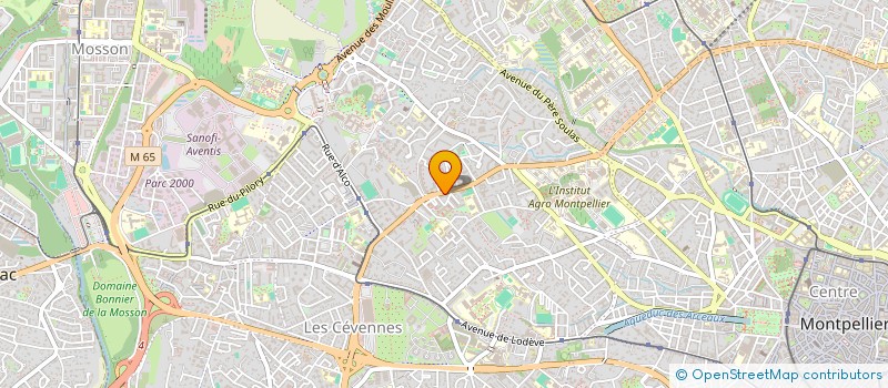 localisation de l'entreprise MONSIEUR ABDELKARIM HANANI à MONTPELLIER