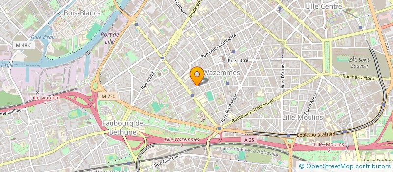 localisation de l'entreprise MONSIEUR ABDELKARIM IBRAHIM ADAM à LILLE