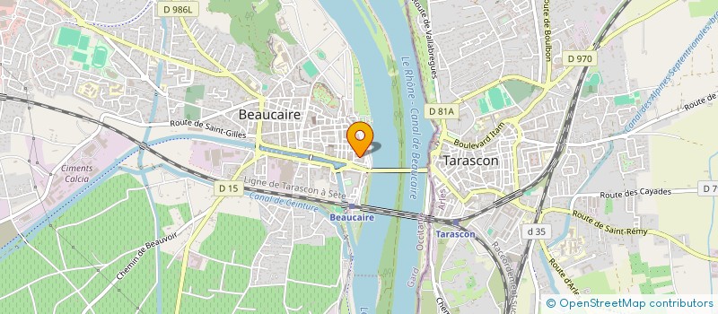 localisation de l'entreprise MONSIEUR ABDELKARIM LAAMARTI à BEAUCAIRE