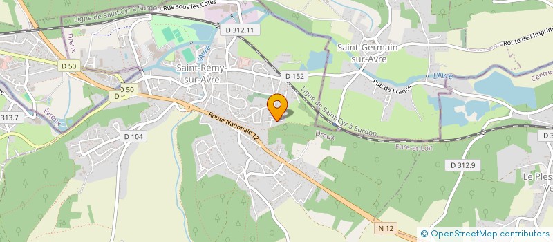 localisation de l'entreprise MONSIEUR ABDELKARIM LAAZIZI à SAINT-REMY-SUR-AVRE