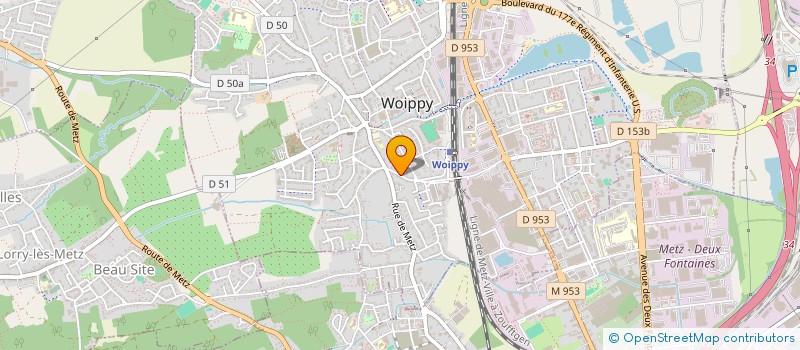 localisation de l'entreprise MONSIEUR ABDELKARIM LAGHA  WOIPPY