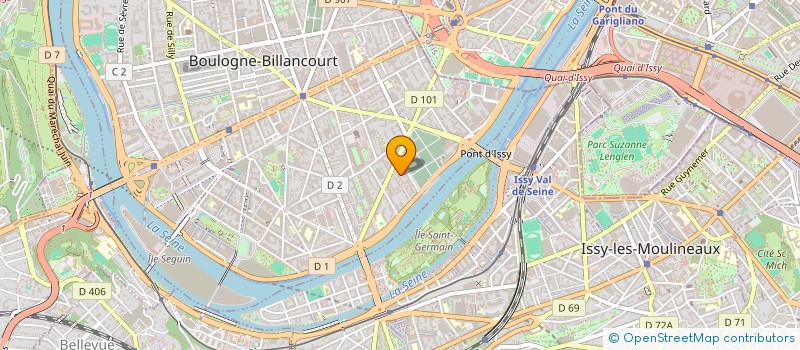localisation de l'entreprise MONSIEUR ABDELKARIM LOTFI à BOULOGNE-BILLANCOURT