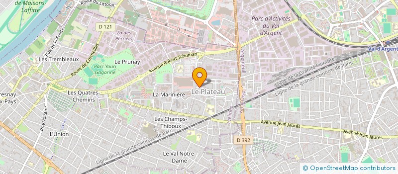 localisation de l'entreprise MONSIEUR ABDELKARIM MAARIFI  SARTROUVILLE