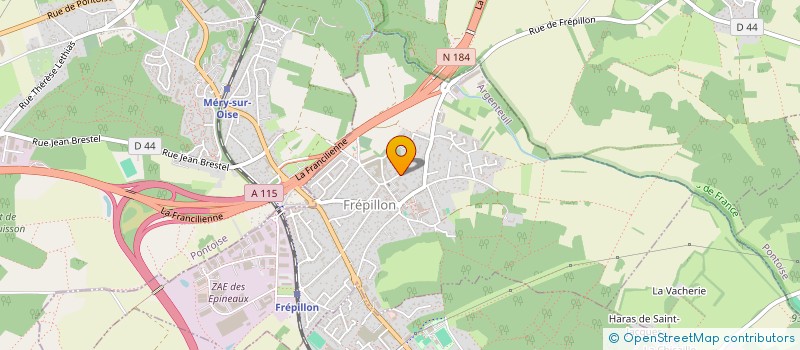 localisation de l'entreprise MONSIEUR ABDELKARIM MACHIN  FREPILLON