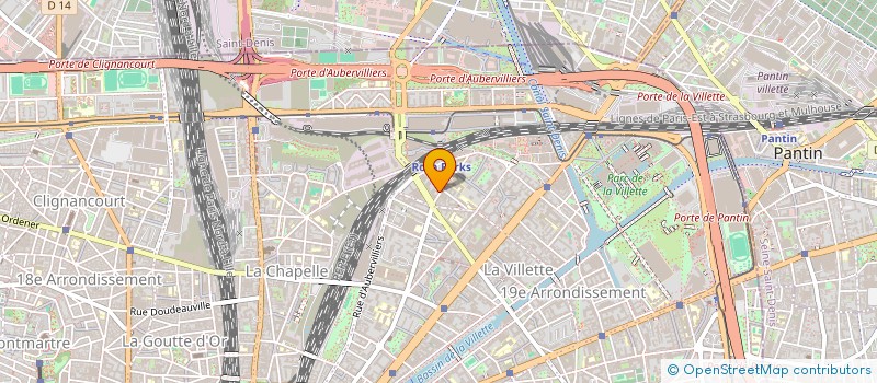 localisation de l'entreprise MONSIEUR ABDELKARIM MAHOU  PARIS