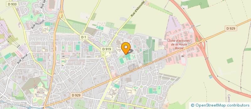 localisation de l'entreprise MONSIEUR ABDELKARIM MAKOUR  AMIENS