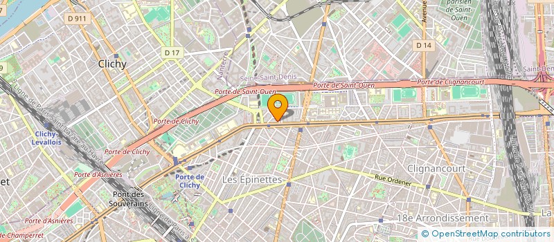 localisation de l'entreprise MONSIEUR ABDELKARIM MOKDEL  PARIS