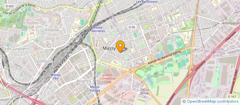 localisation de l'entreprise MONSIEUR ABDELKARIM NAFFETI à MASSY