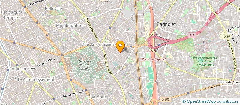 localisation de l'entreprise MONSIEUR ABDELKARIM OUICHANI à PARIS