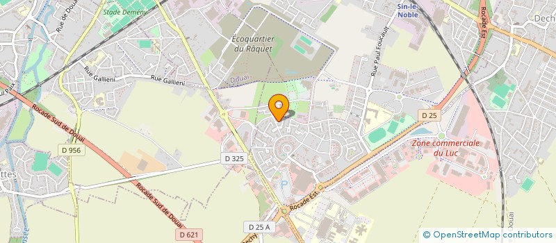 localisation de l'entreprise MONSIEUR ABDELKARIM RACHID  SIN-LE-NOBLE