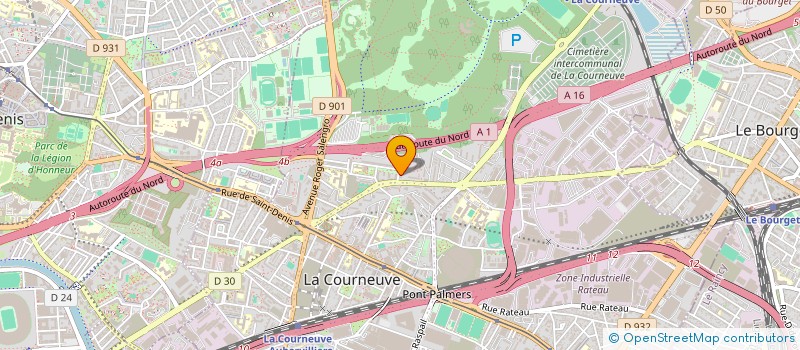 localisation de l'entreprise MONSIEUR ABDELKARIM RAJEB ABDELKARIM à LA COURNEUVE