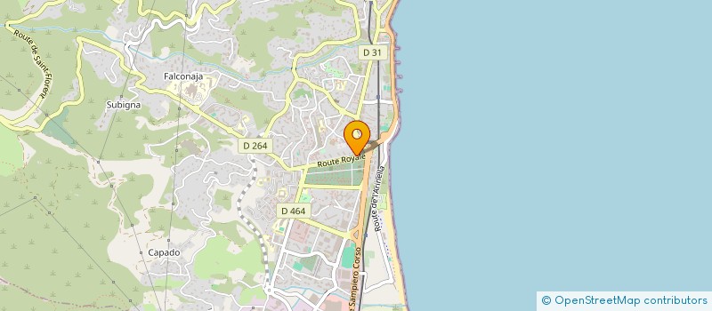 localisation de l'entreprise MONSIEUR ABDELKARIM REKIK à BASTIA