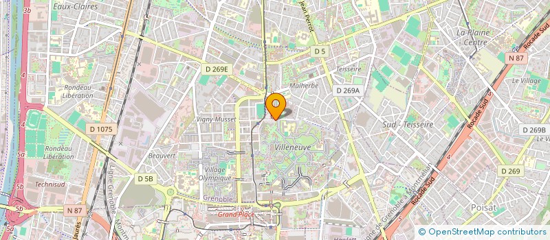 localisation de l'entreprise MONSIEUR ABDELKARIM SADGUI à GRENOBLE