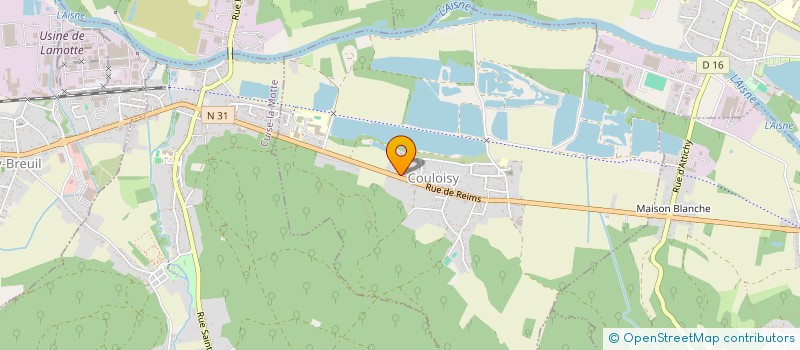 localisation de l'entreprise MONSIEUR ABDELKARIM SAIH  COULOISY