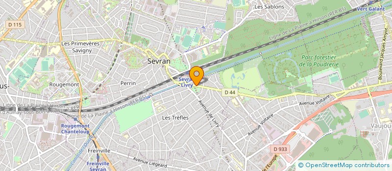 localisation de l'entreprise MONSIEUR ABDELKARIM SAYAH à SEVRAN
