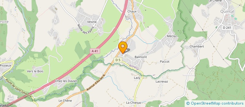 localisation de l'entreprise MONSIEUR ABDELKARIM TRAD à ANNECY