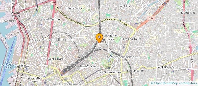 localisation de l'entreprise MONSIEUR ABDELKARIM YAGOUBI à MARSEILLE