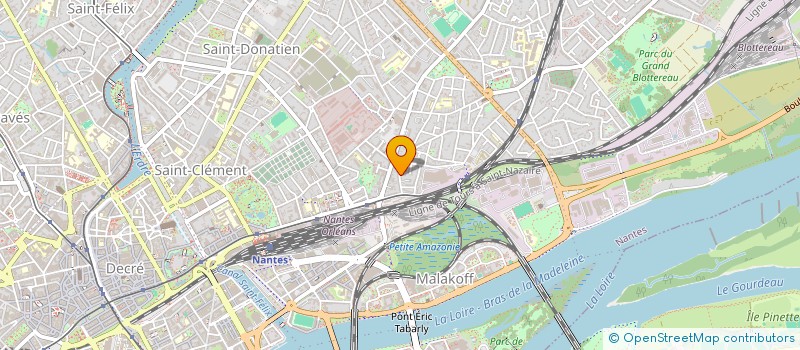 localisation de l'entreprise MONSIEUR ABDELKARIM YOUSSOUF DJUDO à NANTES