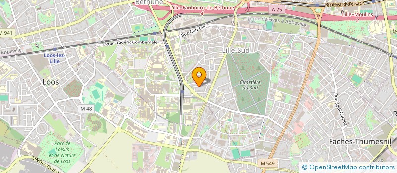 localisation de l'entreprise MONSIEUR ABDELKARIM ZEMMOUCHI à LILLE